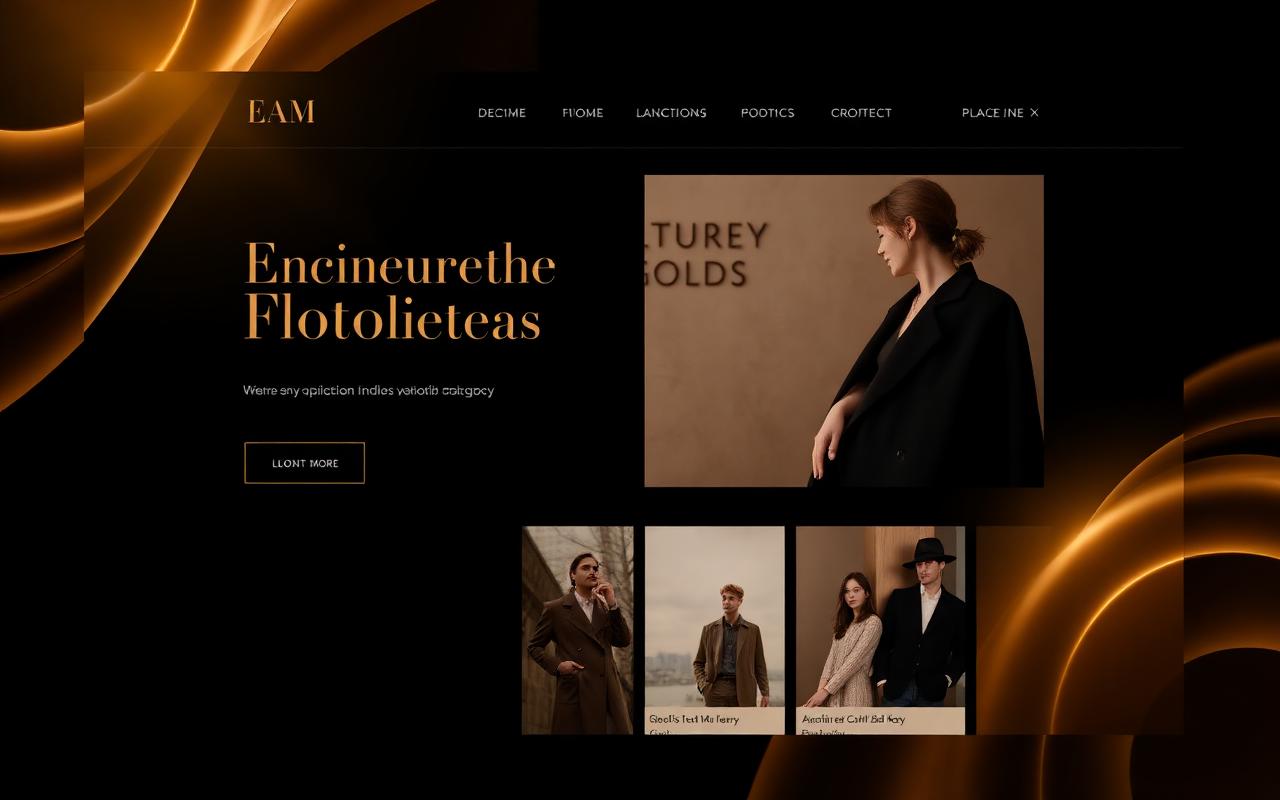 Atelier Noir — Referenzprojekt aus den Bereichen Brand · Web